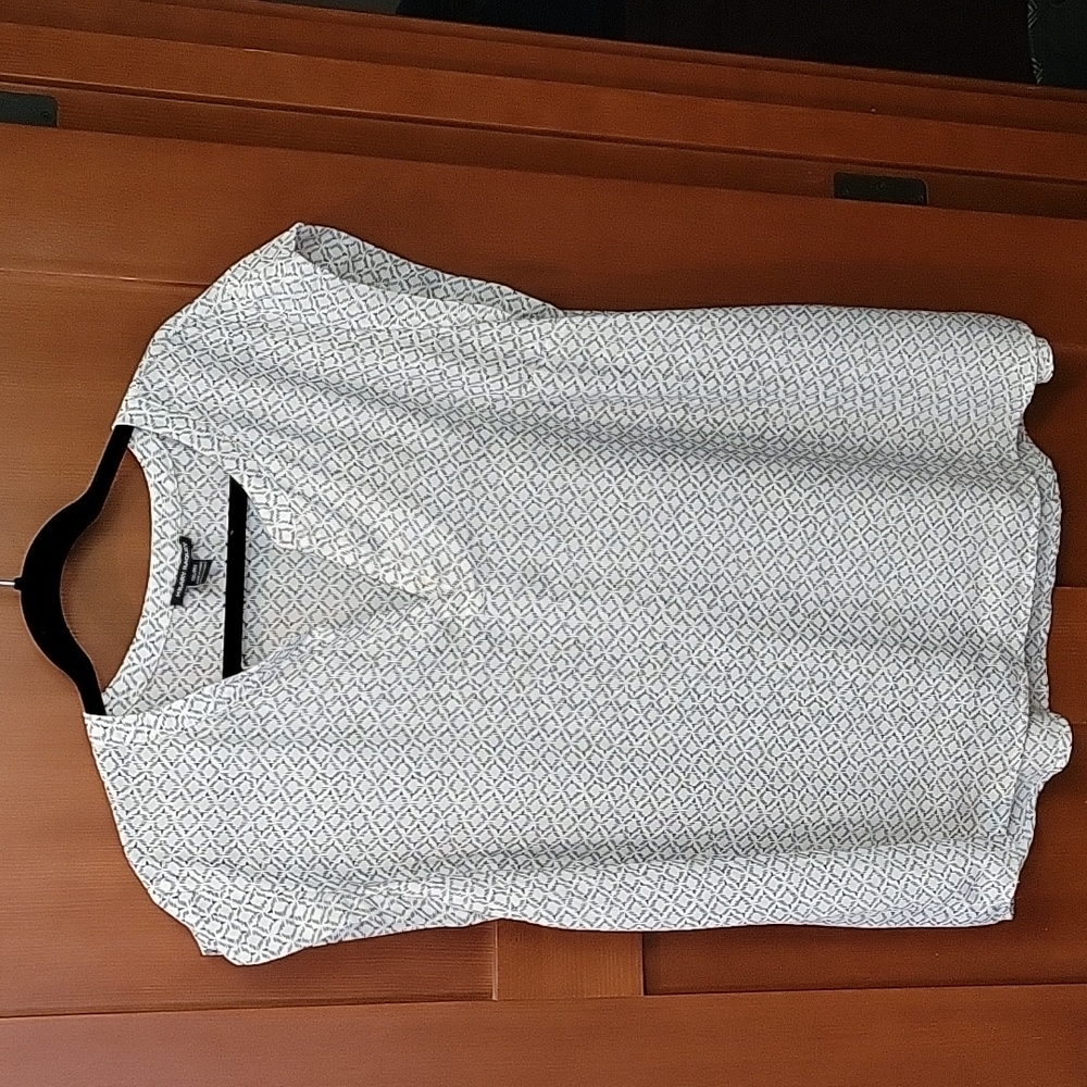 Hilary Radley V Neck Sleeveless Blouse XXL